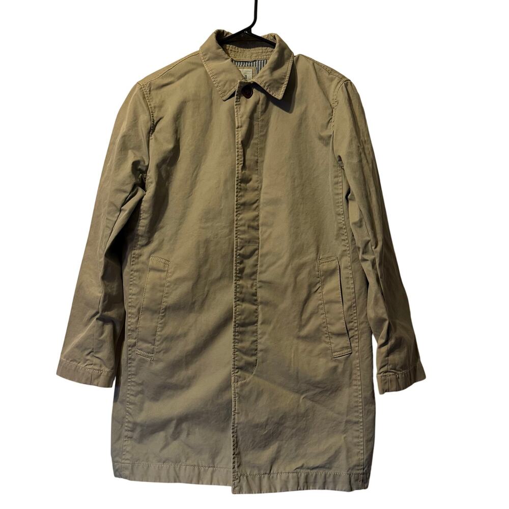 Gap Jacket Women's Size S Green Button Front Cotton